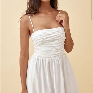 Ivory/White "Lissa" Reformation dress size 4